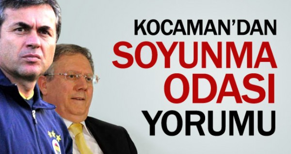 Aziz Yldrm yine soyunma odasna gitti!